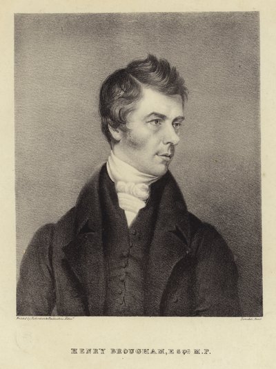 Henry Brougham von James (after) Lonsdale