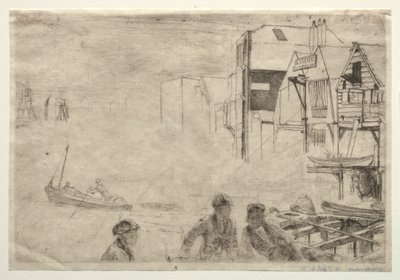 Ein Kai von James Abbott McNeill Whistler
