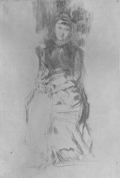 Agnes, um 1875, 1904 von James Abbott McNeill Whistler
