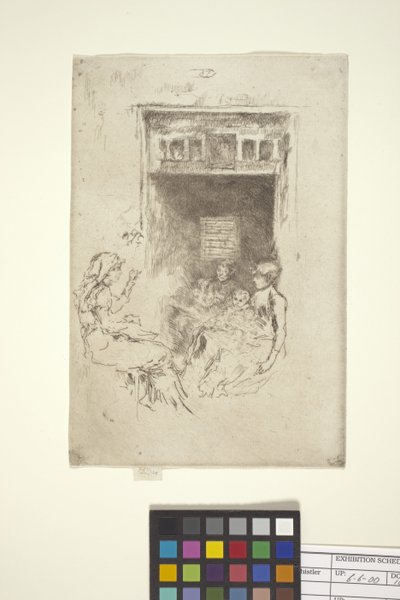 Perlenfädler von James Abbott McNeill Whistler