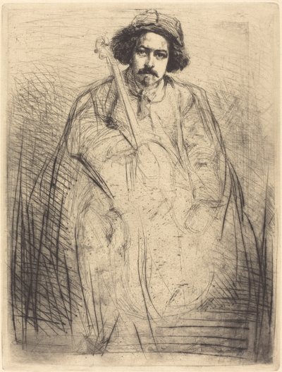 Becquet, 1859 von James Abbott McNeill Whistler