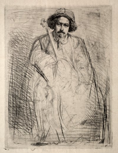 Becquet, 1871 von James Abbott McNeill Whistler