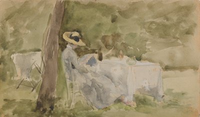 Frühstück im Garten von James Abbott McNeill Whistler