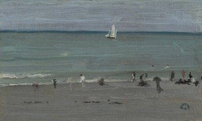 Küstenszene, Badende, 1884-85 von James Abbott McNeill Whistler