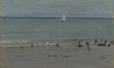 Küstenszene, Badende von James Abbott McNeill Whistler