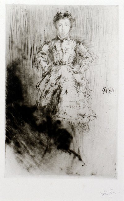 Elinor Leyland von James Abbott McNeill Whistler