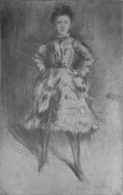 Elinor Leyland, 1874, 1904 von James Abbott McNeill Whistler