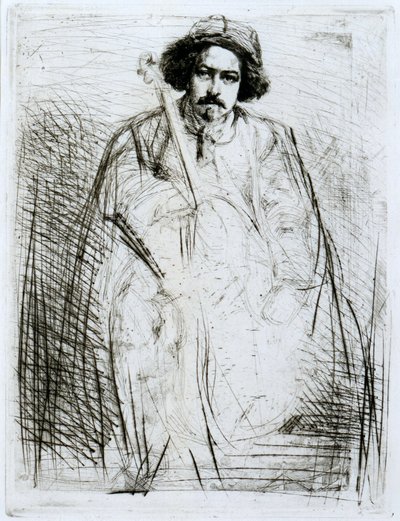 J. Becquet, Bildhauer von James Abbott McNeill Whistler