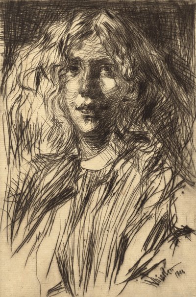Jo, 1861 von James Abbott McNeill Whistler