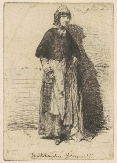 La Mère Gérard, 1858 von James Abbott McNeill Whistler