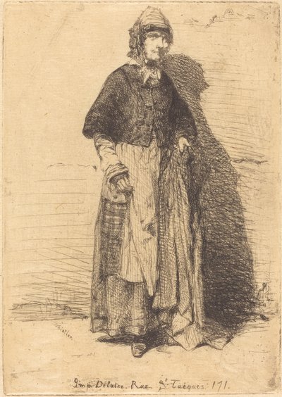 La Mère Gérard, 1858 von James Abbott McNeill Whistler