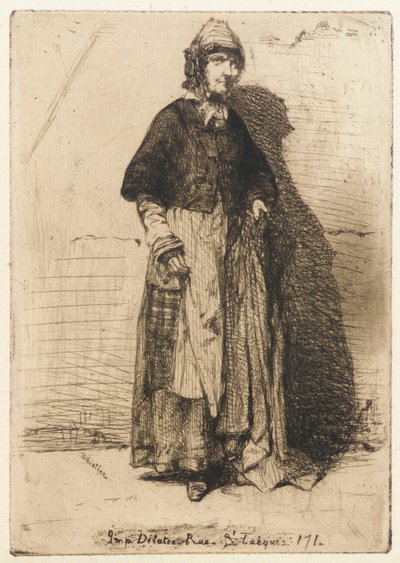 La Mère Gérard, 1858 von James Abbott McNeill Whistler