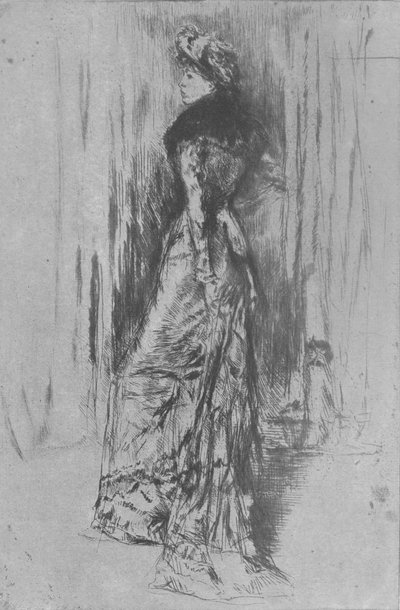 Maude, ca. 1876, 1904 von James Abbott McNeill Whistler