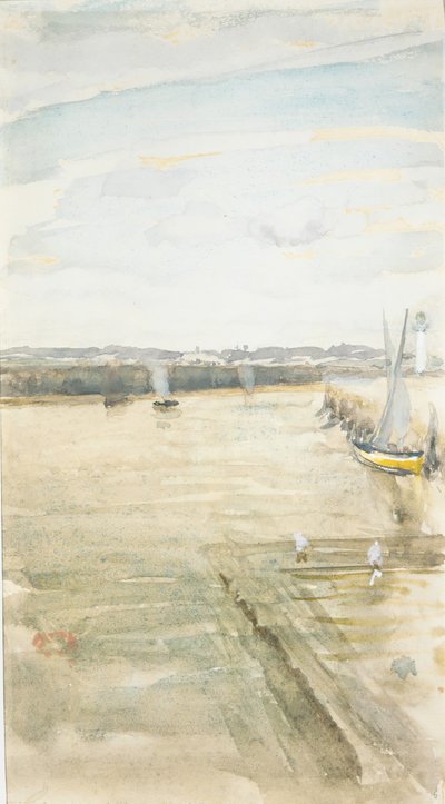 Szene am Mersey von James Abbott McNeill Whistler