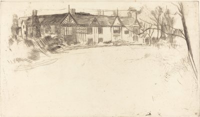 Speke Hall, Nr. 2 von James Abbott McNeill Whistler