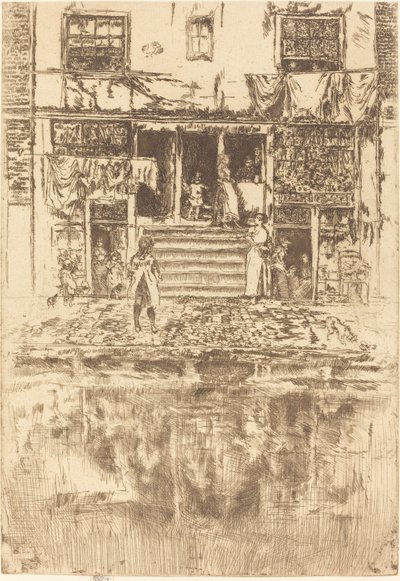 Stufen, Amsterdam, 1889 von James Abbott McNeill Whistler