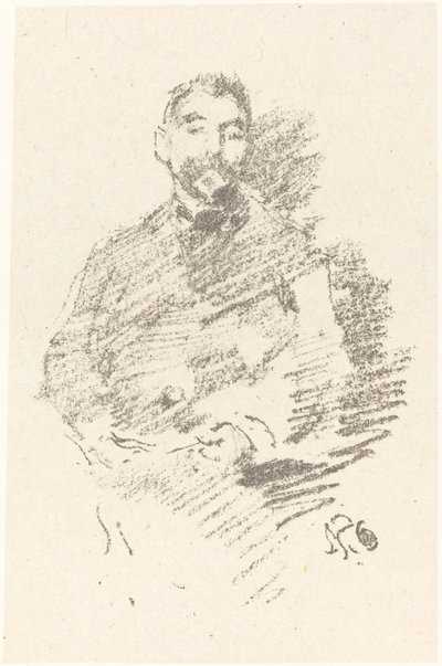 Stéphane Mallarmé, 1892 von James Abbott McNeill Whistler