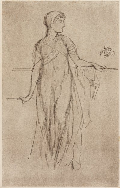 Studie, 1879 von James Abbott McNeill Whistler