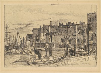 Thames-Polizei von James Abbott McNeill Whistler