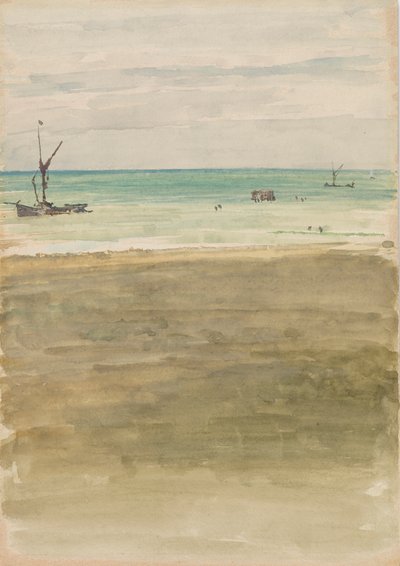 Die Badenden, 1882-1883 von James Abbott McNeill Whistler