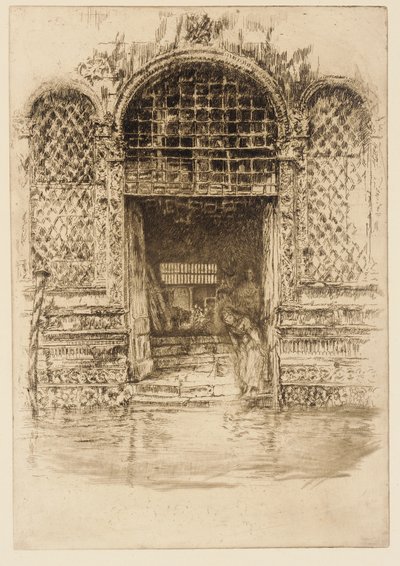 Die Tür von James Abbott McNeill Whistler