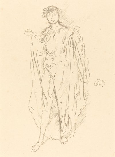 Das Mädchen von James Abbott McNeill Whistler