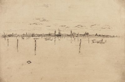 Das kleine Venedig, 1879-1880 von James Abbott McNeill Whistler