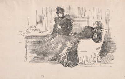 Die Schwestern, 1894 von James Abbott McNeill Whistler