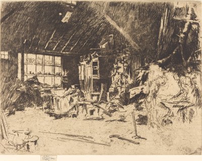 Die Schmiede von James Abbott McNeill Whistler