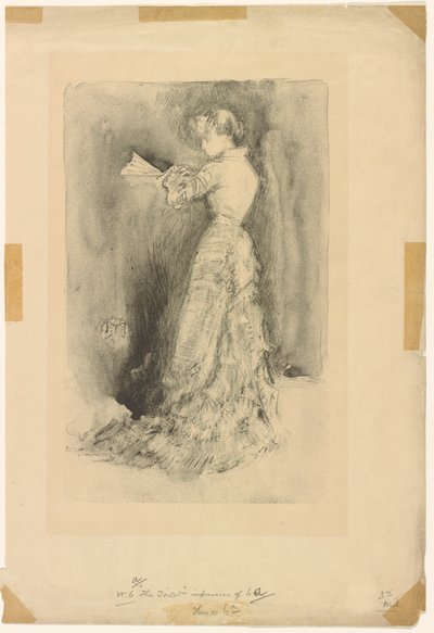 Die Toilette, 1878 von James Abbott McNeill Whistler