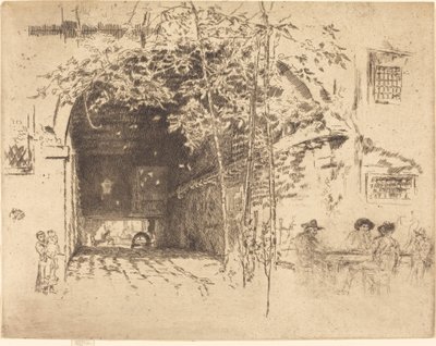 Das Traghetto, Nr. II von James Abbott McNeill Whistler