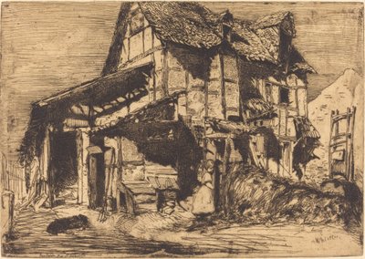 Das unsichere Mietshaus, 1858 von James Abbott McNeill Whistler