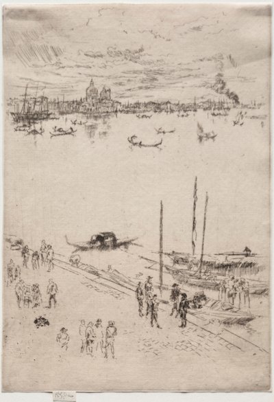Aufrechtes Venedig von James Abbott McNeill Whistler