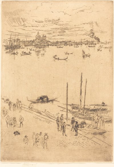 Aufrechtes Venedig von James Abbott McNeill Whistler