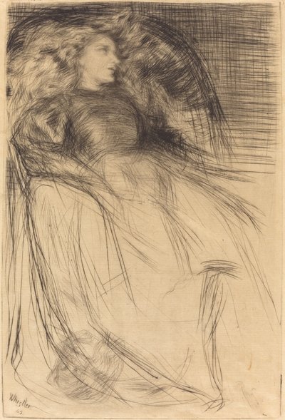 Müde, 1863 von James Abbott McNeill Whistler