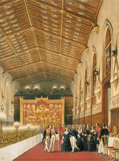 Die Ankunft von König Louis-Philippe von James Baker Pyne