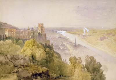 Blick auf Heidelberg von James Baker Pyne