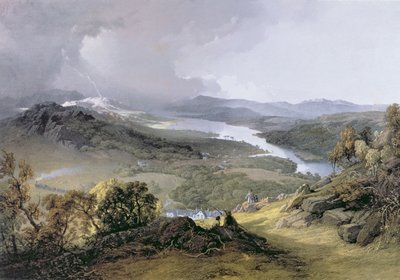 Windermere: von Orrest Head von James Baker Pyne