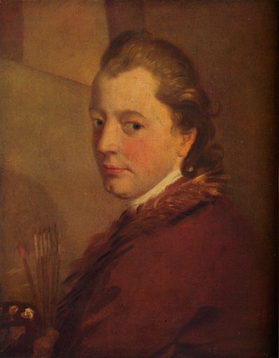Selbstporträt, um 1790 von James Barry