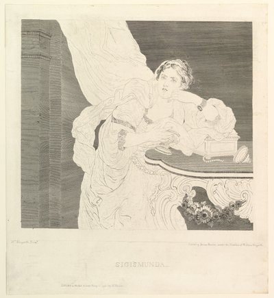 Sigismunda, 5. Mai 1790 von James Basire I