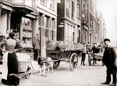 Hundekarren, Antwerpen, 1898 von James Batkin