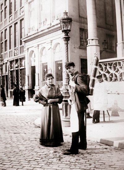 Menschen von Brüssel, 1898 von James Batkin