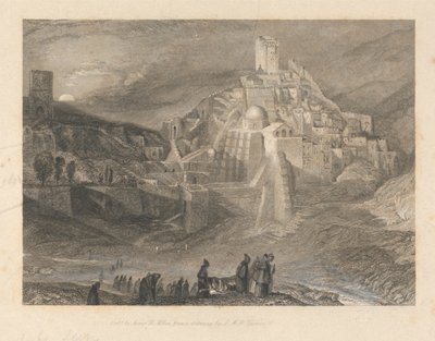 Santa Sabas und der Bach Kidron von James Baylis Allen