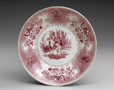Untertasse, ca. 1837-44 von James Beech