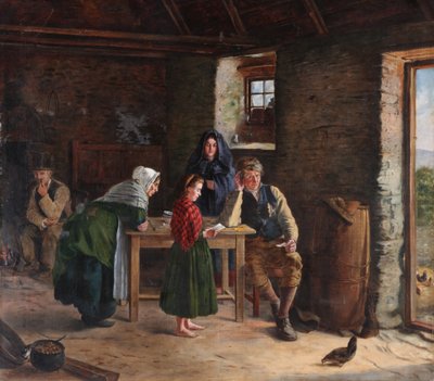 Brief aus Amerika, 1875 von James Brennan
