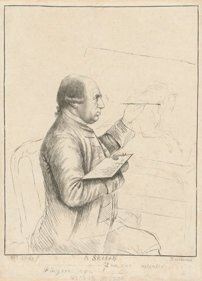George Stubbs: Eine Skizze von James Bretherton