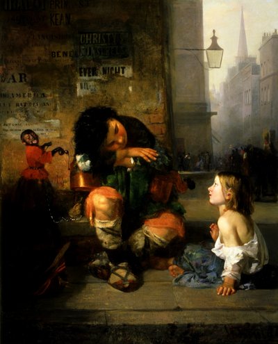 Der Savoyer Junge in London von James Edward Freeman