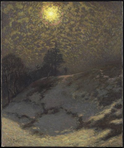 Früher Abend, Winter, 1912 von James Edward Hervey Macdonald