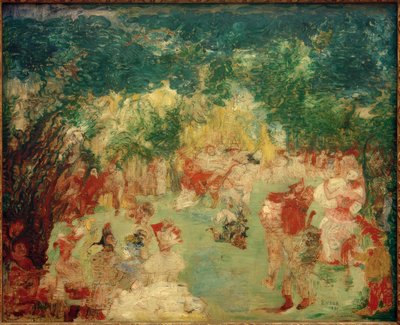 Der Garten der Liebe von James Sidney Ensor