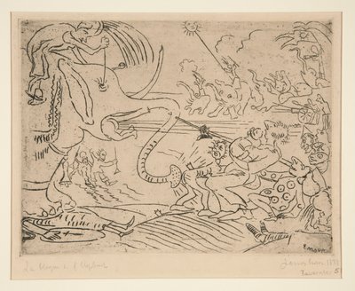Der Streich von l von James Ensor